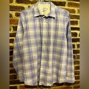 Calvin Klein mens large infinite cool non iron button down